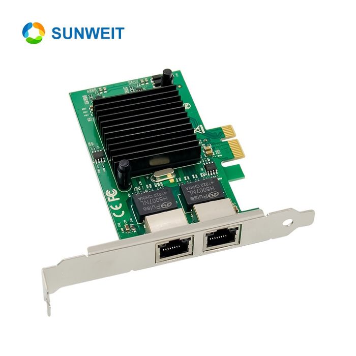 # PCi-e Intel 82576EB Dual RJ45 Gigabit Сетевая карта Server Lan Card