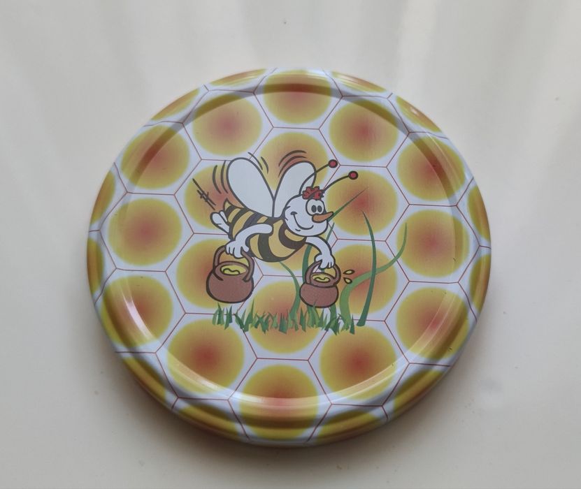 Нови Капачки за мед Метални twist off 82мм в кашони Производител