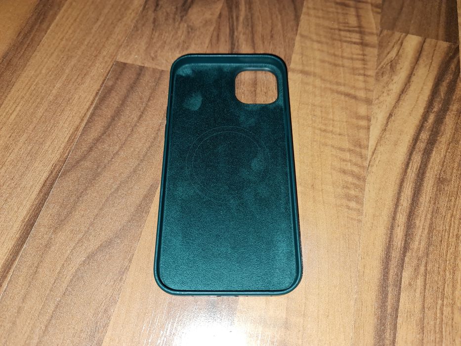 Husa piele originala Apple Leather Case Magsafe iPhone 14 Plus