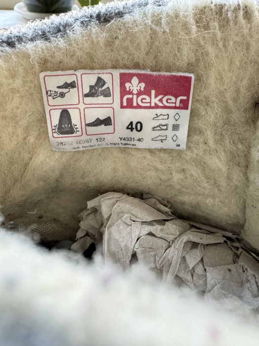 Зимни обувки #40 Rieker