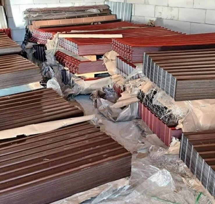 Vand  tabla cutata H35 H12 T10 6.20m x 1.10m  0.5mm grosime