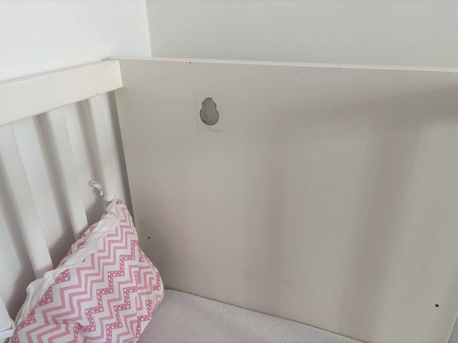 Pătuţ cu doua sertare IKEA 60x120