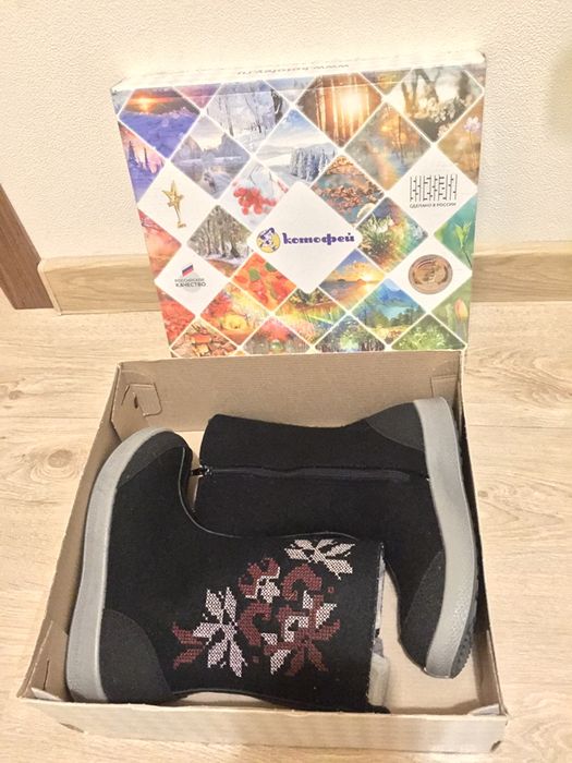 Сапожки зимние девочке