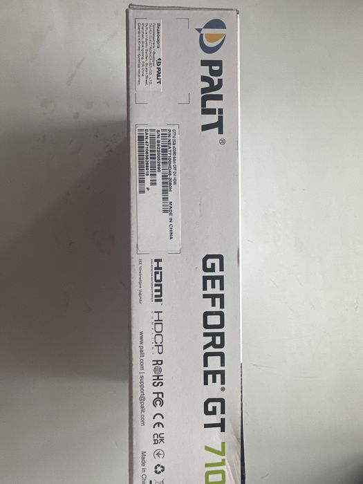 Видеокарта GEFORCE GT 710 2 GB. Новая.