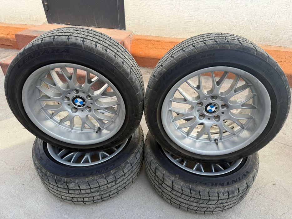 Шины зимние с диской БМВ Е34