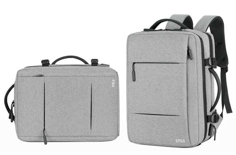 Раница за пътуване STELS TravelMate 200, 30x15x40см, Сив