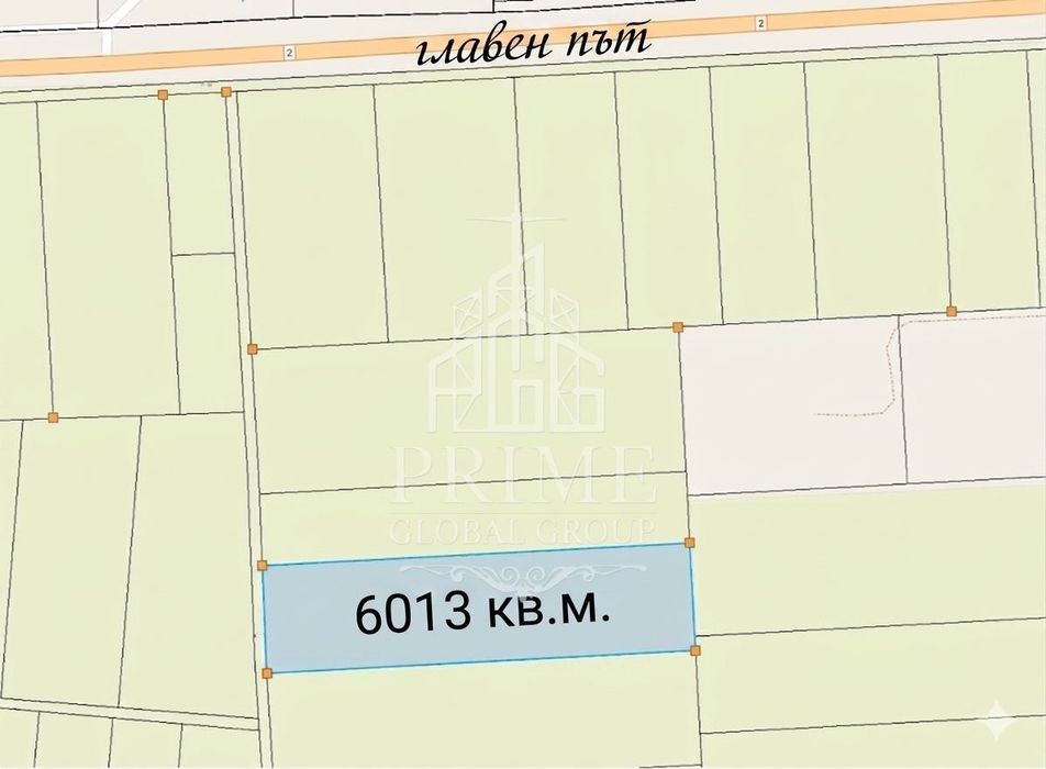 Парцел в Варна, област-гр. Игнатиево площ 6013 цена 390900
