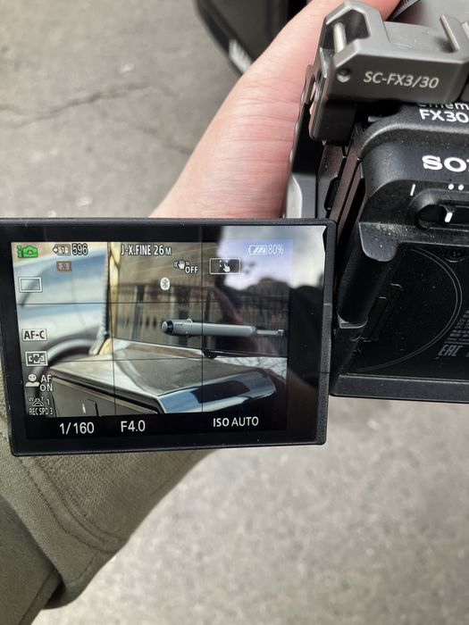 Продается Sony FX 30 + 18-105 F4 как новый + клетка