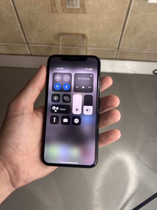 iPhone X 256GB Black - Face ID si True Tone Functionale