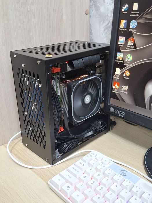 Черный MINI ITX на intel®