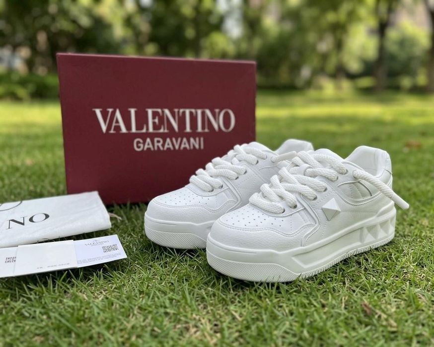 Adidasi Valentino Garavani Alb - Produs Full Box