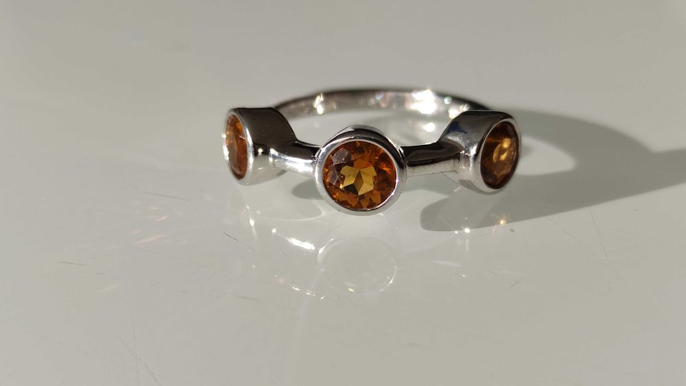 Inel aur 14k cu citrine Sonia Bitton