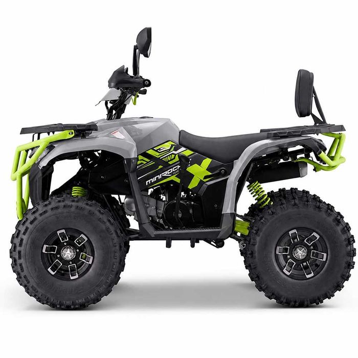 Atv 125cc MNR Troodon Deluxe 8" semi-automat 4T benzina gri/verde