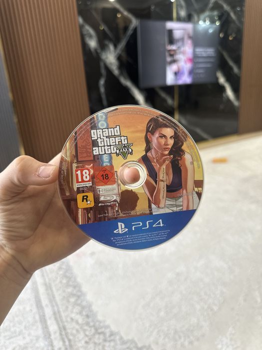 Диск для пс4 пс5 GTA V