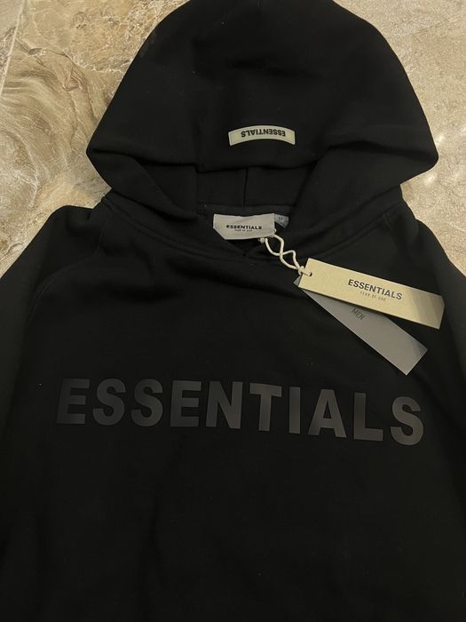 Essentials черно худи