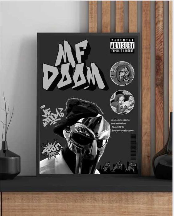 Poster "mf doom" A3