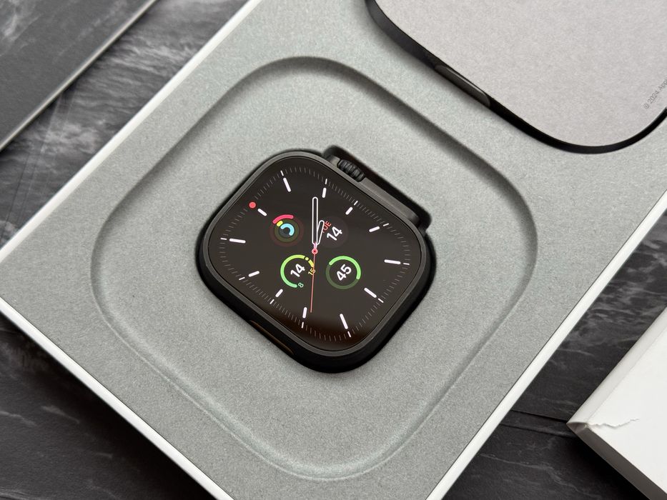 Apple Watch Ultra 2 49mm Black Titanium Ocean Band Гаранция