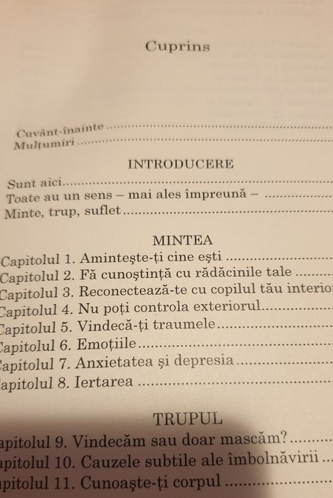 Carte - Jurnal de vindecare