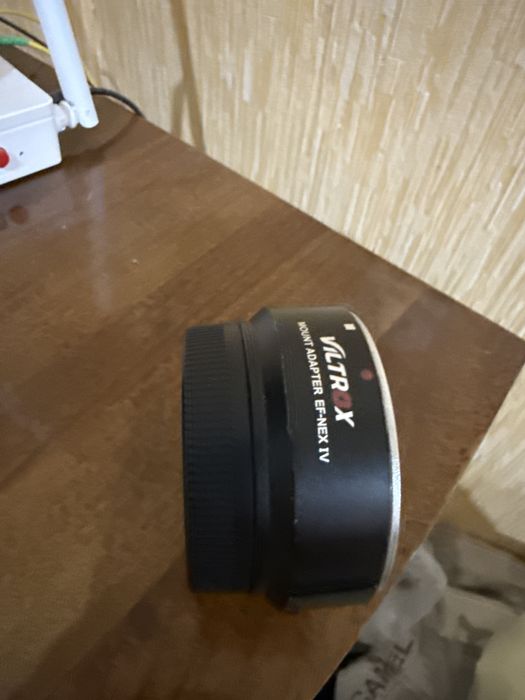 Переходник фотоаппарат Sony Canon объектив