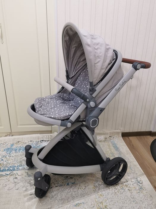 Коляска 3-в-1 Pierre Cardin + Автолюлька. Полный комплект.