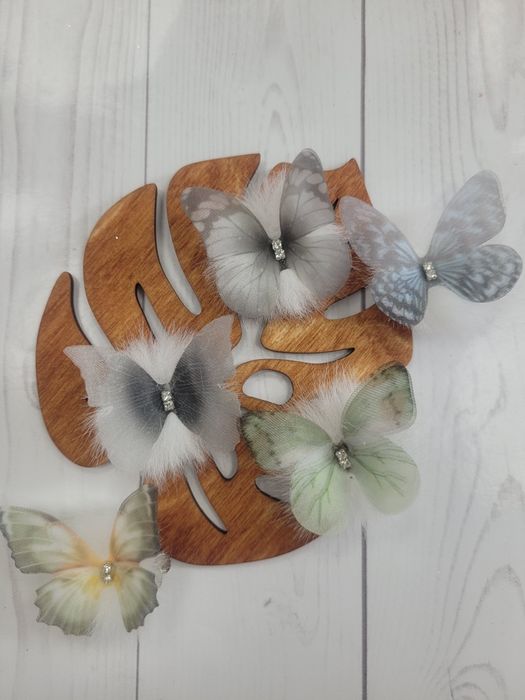 Зажимы бабочки ручная работа