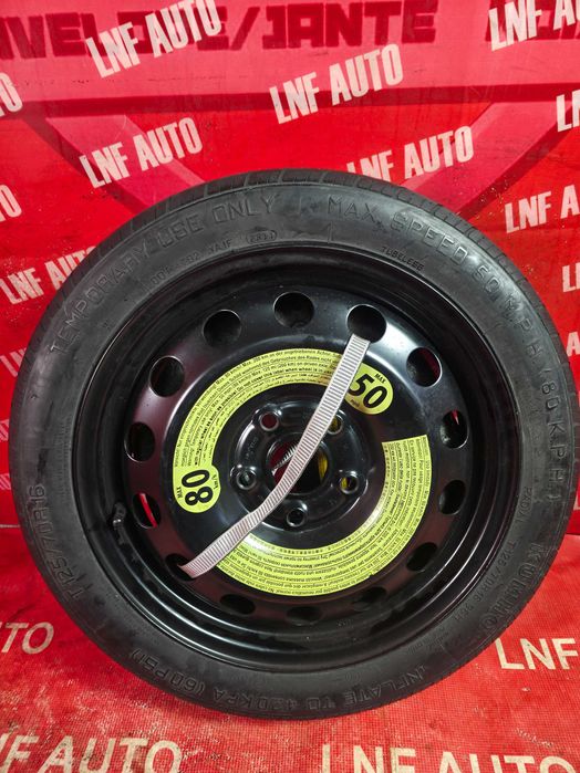 KIT Complet Rezerva SLIM 16'' OE VW Golf Touran Passat Skoda SEAT