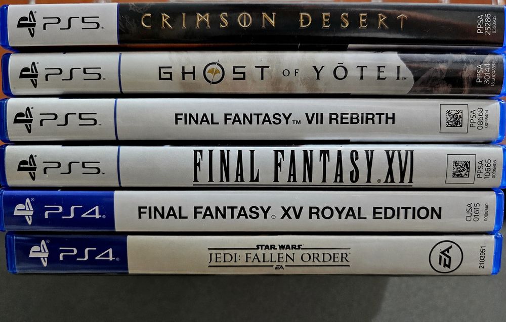 Продам игры PS5 и PS4 
Обмен не интересует