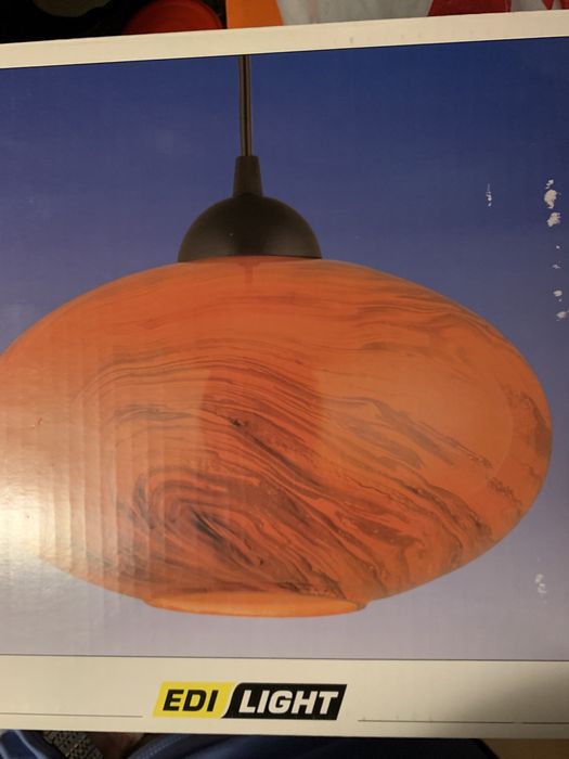 Pendul si aplica Eglo (din sticla)