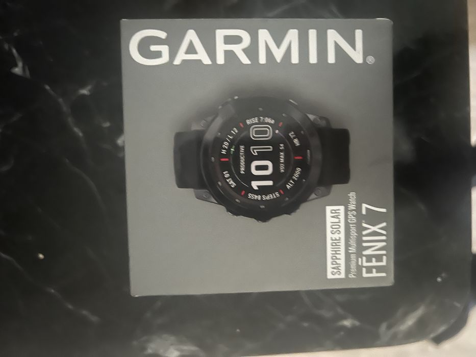 Garmin Sapphire solar fenix 7