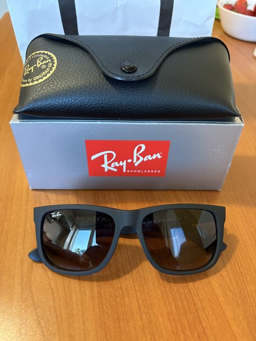 Ochelari de soare unisex Ray-Ban Justin RB4165 601/8G