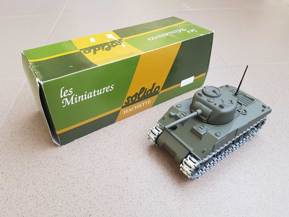 Tanc metalic Solido, Sherman M4 A3, macheta militara