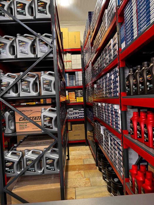 Металл стеллажлар металл полкалар омборлар ва подвал учун Стеллажи