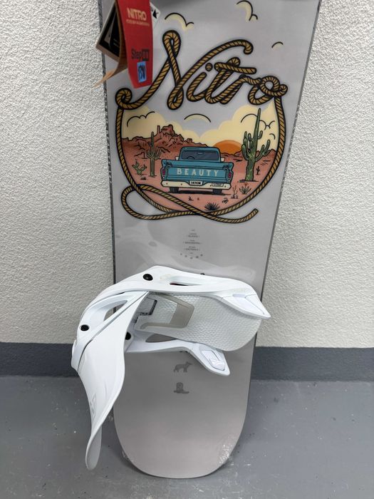 placa noua snowboard nitro beauty L147cm