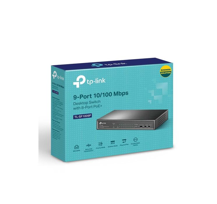 | Коммутатор TP-Link TL-SF1009P