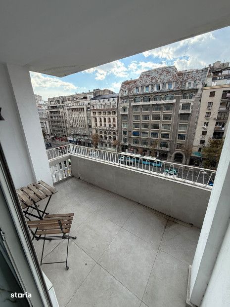 Apartament 2 camere| 2' metrou P-ta Romana| Centrala proprie|