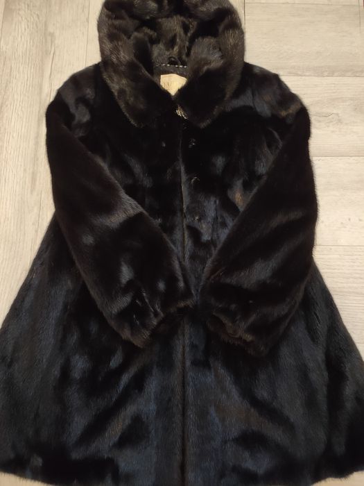 Шубка норка Черный бриллиант