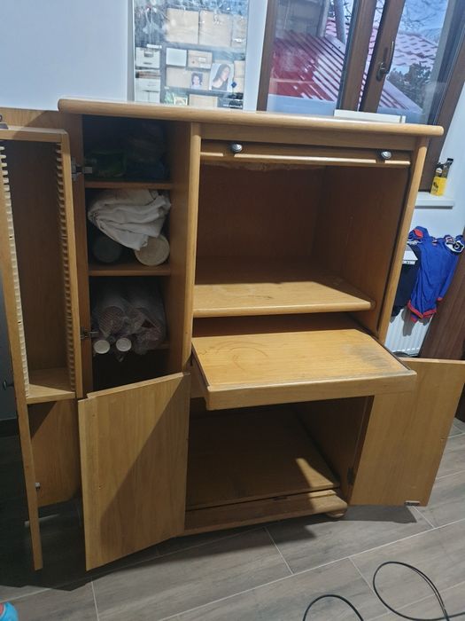 Vand birou stejar masiv