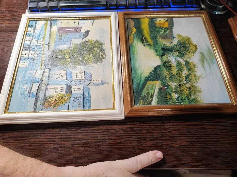 Lot vintage de 15 diferite picturi