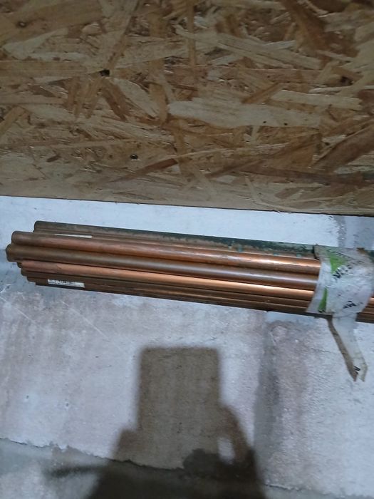 Țeavă cupru de 1.5 55m liniari noua nu am la ce sa o folosesc plus cot