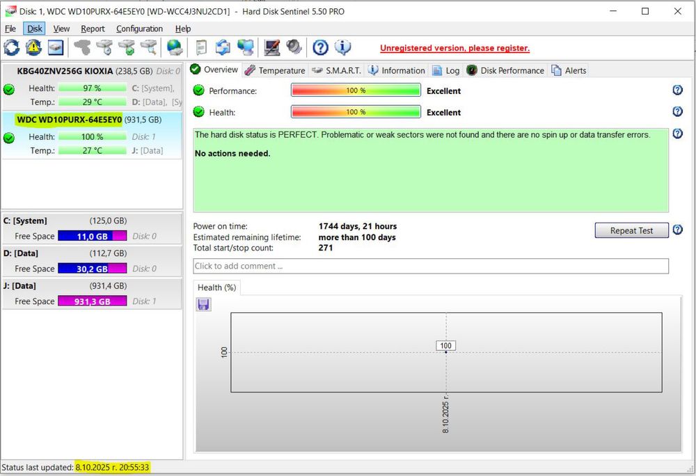 Хард Диск WD 1TB 5400rpm 64MB SATA3