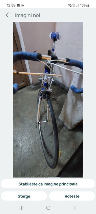 Vând bicicleta cursiera Gitane