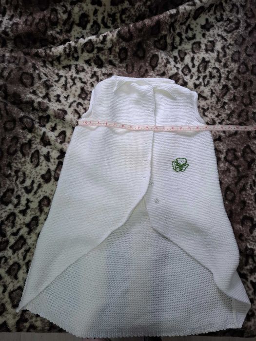 Pardesiu alb din acril