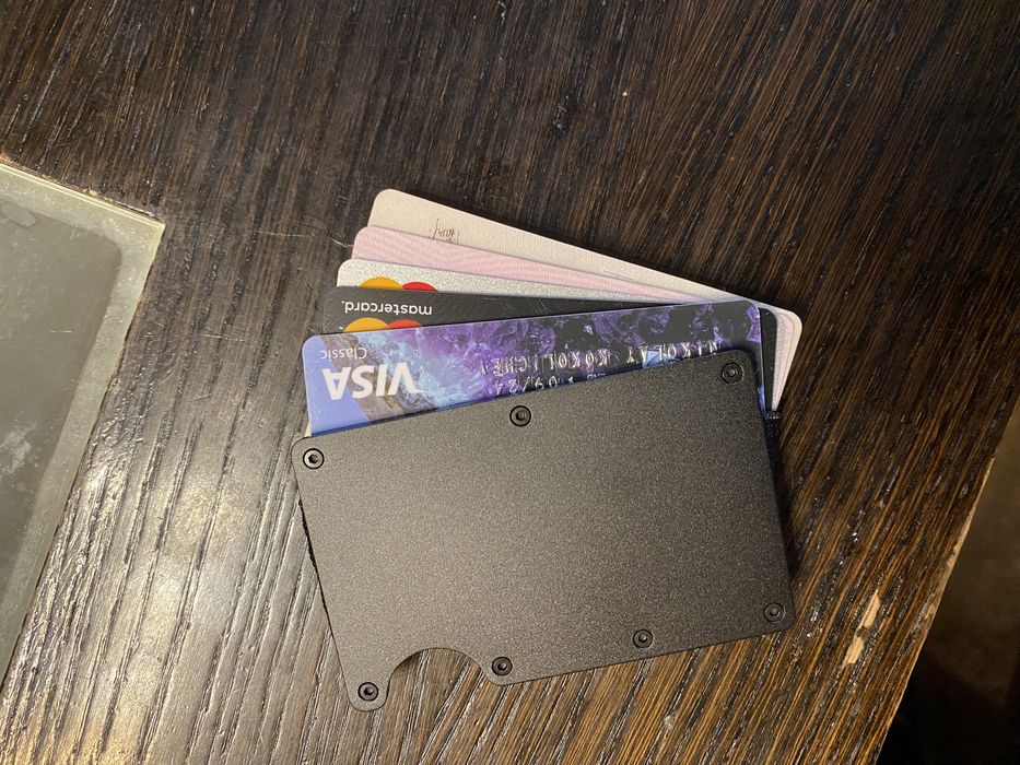 RFID метален Кард Холдър