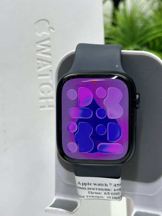 Apple Watch 7 45mm Akb:100%