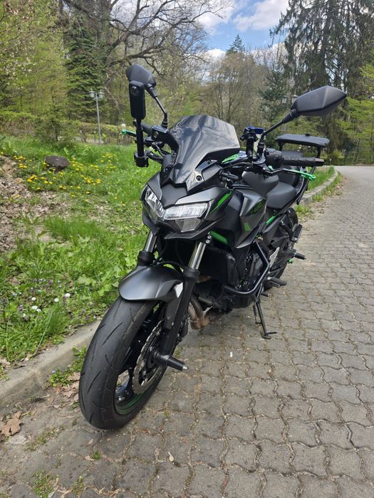 Kawasaki Z650 (2024) A2 35kw Abs kts top case Crash bar kit coborâre