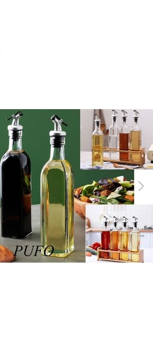 Set 2 Recipiente Ulei Otet 580 ml