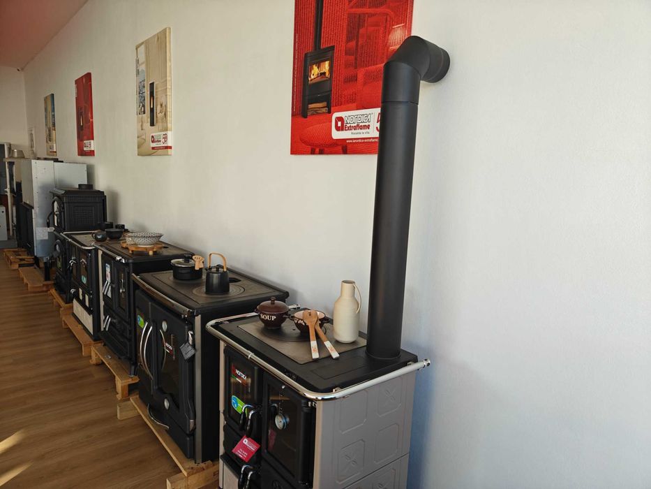 Kюнци и Димоотвотни тръби за печки на дърва и пелети