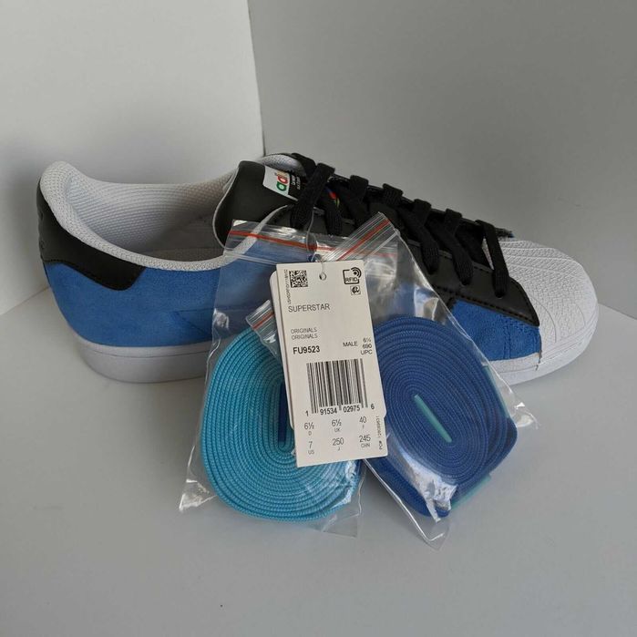 Оригинални маратонки * ADIDAS SUPERSTAR * EU45 1/3