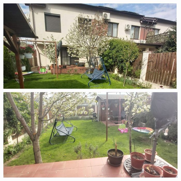 Particular, vând casă/vilă 5 camere în Roșu, Chiajna, mobilata+utilată