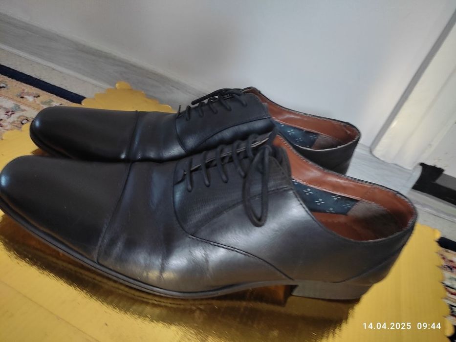 Мужские туфли чёрные в отличном састоянии